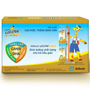 Sữa bột pha sẵn Abbott Grow Gold 180ml - thùng 48 hộp