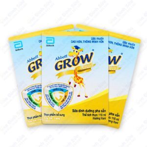 Sữa bột pha sẵn Abbott Grow hương vani - Thùng 36 hộp 110ml