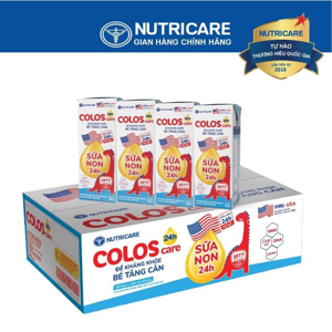 Sữa bột pha sẵn ColosCare 110ml 48 hộp (6 tháng trở lên)