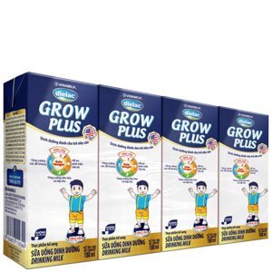 Sữa bột pha sẵn Dielac Grow Plus 110ml - Lốc 4 hộp