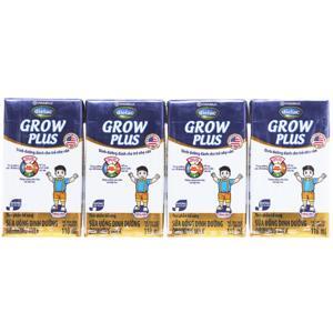 Sữa bột pha sẵn Dielac Grow Plus 110ml - Lốc 4 hộp