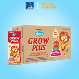 Sữa bột pha sẵn Dielac Grow Plus 180ml - Lốc 4 hộp