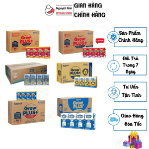 Sữa bột pha sẵn Nuti Grow Plus đỏ 180ml/hộp (48 hộp/thùng)