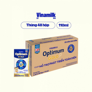 Sữa bột pha sẵn Optimum Gold 110ml - thùng 48 hộp