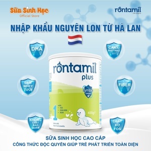 Sữa bột Rontamil Plus 1 - 400g (dành cho trẻ từ 0-6 tháng)