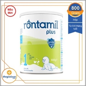 Sữa bột Rontamil Plus 1 - 800g (dành cho trẻ từ 0-6 tháng)