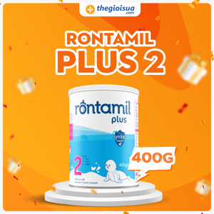 Sữa bột Rontamil Plus 2 - 400g (dành cho trẻ từ 6-12 tháng)