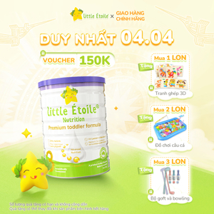 Sữa bột sao nhỏ Little Etoile Số 3 (1-3 tuổi) 800g