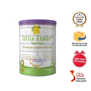 Sữa bột sao nhỏ Little Etoile Số 3 (1-3 tuổi) 800g