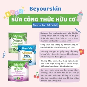 Sữa bột Babys Only Organic 1 - hộp 360g (dành cho trẻ từ 0-12 tháng tuổi)