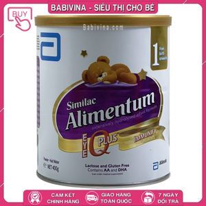 Sữa bột Similac Alimentum - 400g, cho trẻ dị ứng đạm sữa bò