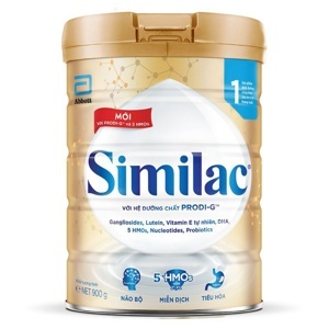 Sữa bột Abbott Similac Newborn IQ 1 - hộp 900g (dành cho trẻ từ 0 - 6 tháng)