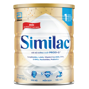 Sữa bột Abbott Similac IQ số 1 - hộp 900g (dành cho trẻ từ 0-6 tháng tuổi)