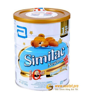 Sữa bột Abbott Similac IQ số 1 - hộp 900g (dành cho trẻ từ 0-6 tháng tuổi)