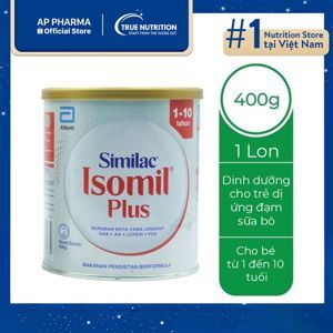 Sữa bột Abbott Similac Isomil IQ 1 - hộp 400g (dành cho trẻ từ 0 - 6 tháng)