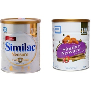Sữa bột Abbott Similac Neosure IQ 1 - hộp 370g (dành cho trẻ từ 0 - 12 tháng)