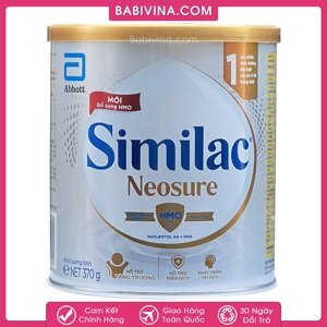 Sữa bột Abbott Similac Neosure IQ 1 - hộp 370g (dành cho trẻ từ 0 - 12 tháng)