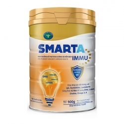 Sữa bột Smarta Immu lon thiếc 900g tăng sức đề kháng cho trẻ từ 1 tuổi trở lên