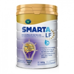 Sữa bột Smarta LF - 900g, hỗ trợ hệ tiêu hóa cho trẻ từ 1 tuổi trở lên