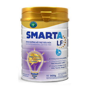 Sữa bột Smarta LF - 900g, hỗ trợ hệ tiêu hóa cho trẻ từ 1 tuổi trở lên