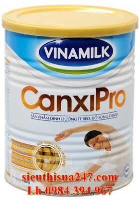 Sữa bột Vinamilk CanxiPro - hộp 900g (dành cho người trên 30 tuổi)