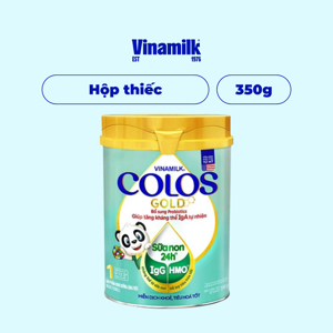 Sữa bột Vinamilk ColosGold 1 - 350g (cho trẻ từ 0 - 1 tuổi)