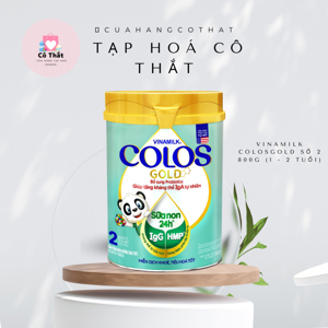 Sữa bột Vinamilk ColosGold 2 - 800g (cho trẻ từ 1 - 2 tuổi)