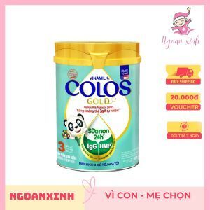 Sữa bột Vinamilk ColosGold 3 - 800g (cho trẻ từ 2 - 6 tuổi)