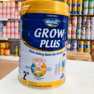 Sữa bột Vinamilk Dielac Grow Plus 2+ - hộp 900g (dành cho trẻ 1-2 tuổi)