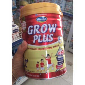 Sữa bột Vinamilk Dielac Grow Plus 2+ - hộp 900g (dành cho trẻ 1-2 tuổi)