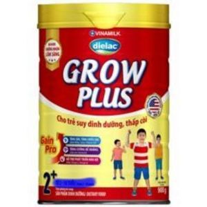 Sữa bột Vinamilk Dielac Grow Plus 2+ - hộp 900g (dành cho trẻ 1-2 tuổi)
