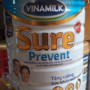 Sữa bột Vinamilk Sure Prevent - hộp 900g (dành cho người cao tuổi)