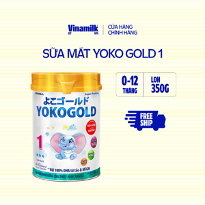 Sữa bột Vinamilk Yoko Gold 1 lon 350g (0 - 12 tháng)