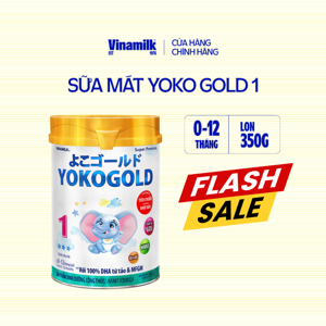 Sữa bột Vinamilk Yoko Gold 1 lon 350g (0 - 12 tháng)