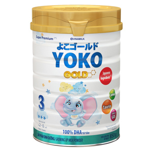 Sữa bột Vinamilk Yoko Gold 3 lon 850g (cho trẻ từ 2 - 6 tuổi)