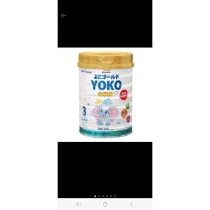 Sữa bột Vinamilk Yoko Gold 3 lon 850g (cho trẻ từ 2 - 6 tuổi)