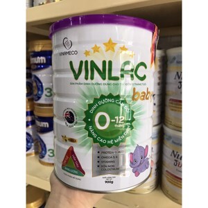 Sữa bột Vinlac baby (số 0) - 900g (Dành cho bé 0-12 tháng)