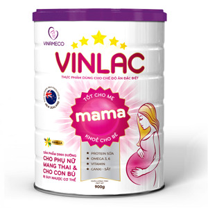 Sữa bột Vinlac Mama - 900g (dành cho phụ nữ có thai và cho con bú)