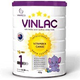 Sữa bột Vinlac số 1 - 400g (Dành cho bé 6-36 tháng)