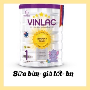 Sữa bột Vinlac số 1 -900g (Dành cho bé 6-36 tháng)