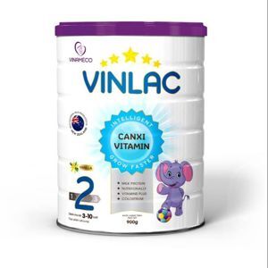 Sữa bột Vinlac số 2 - 900g (Dành cho bé 3-10 tuổi)