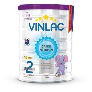 Sữa bột Vinlac số 2 - 900g (Dành cho bé 3-10 tuổi)