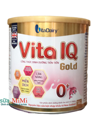 Sữa bột Vita IQ 0+ - 700g (dành cho trẻ từ 0-12 tháng)