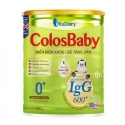 Sữa bột VitaDairy ColosBaby 600 LgG 0+ - hộp 800g (dành cho trẻ từ 0-12 tháng tuổi)