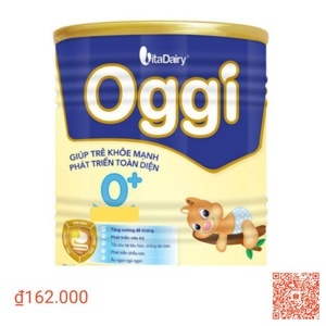 Sữa bột VitaDairy Oggi 0+ - 400g (dành cho bé từ 0-12 tháng tuổi)