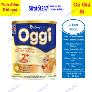 Sữa bột VitaDairy Oggi 2+ - 900g (dành cho bé trên 2 tuổi)