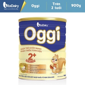 Sữa bột VitaDairy Oggi 2+ - 900g (dành cho bé trên 2 tuổi)