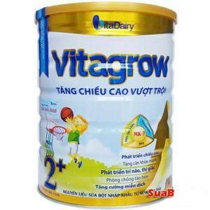 Sữa bột VitaDairy Vitagrow 2 - hộp 900g (dành cho trẻ từ 6-12 tháng tuổi)
