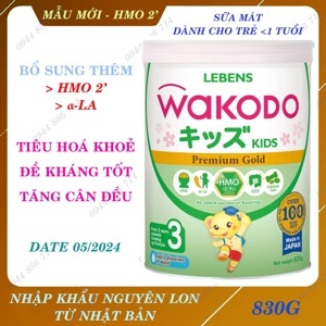 Sữa bột Wakodo GunGun Số 3 - 830g