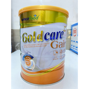 Sữa bột Wincofood GoldCare Gain Vani - 900g (dành cho người gầy)